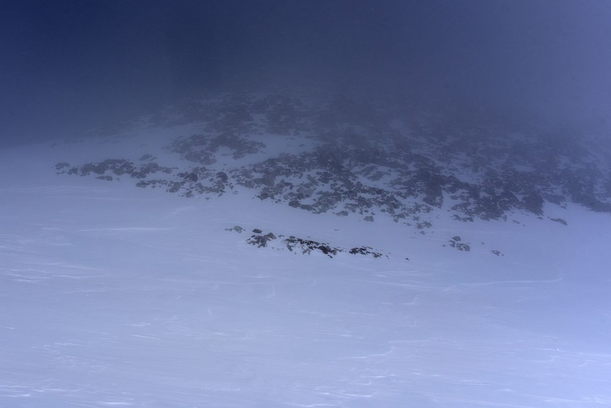 03A We Finally See Mount Vinson In Overcast Weather On Mount Vinson Summit Day